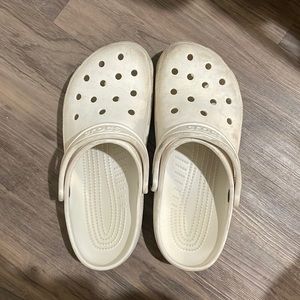 White Crocs